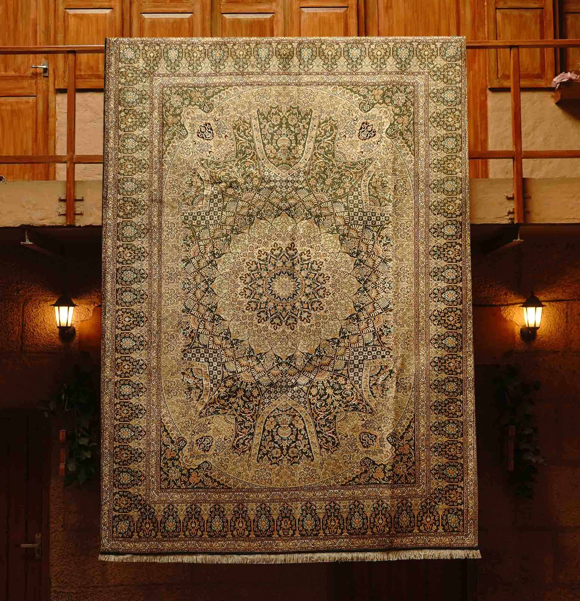 Cashmere Silk Rugs