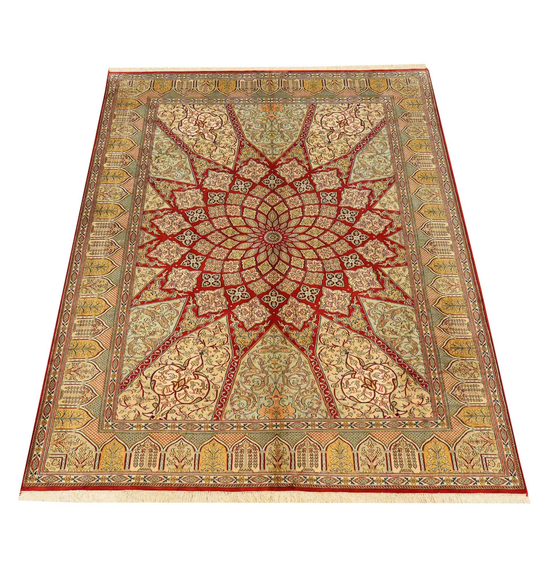 CASHMERE SILK RUGS    
